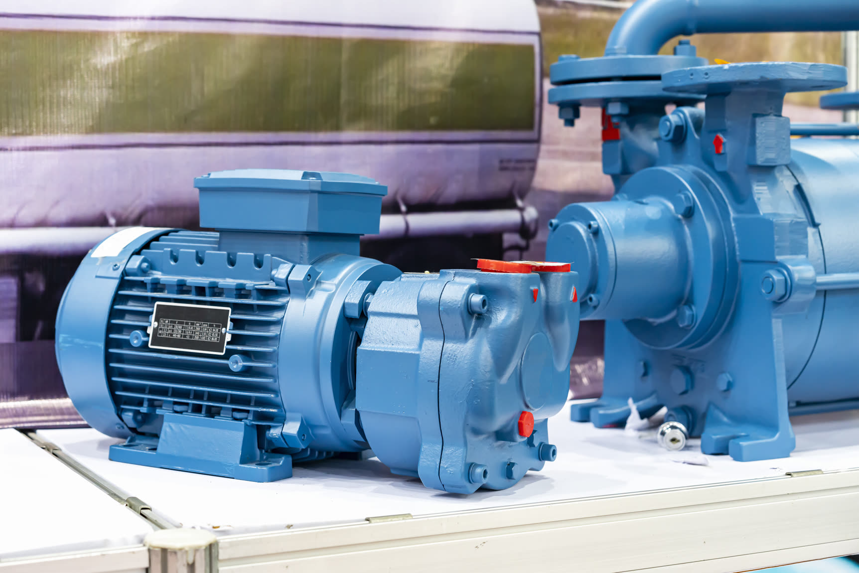 Sludge dewatering pumps